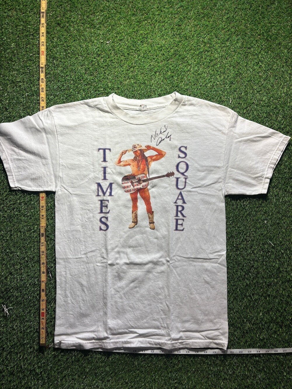 Maked Cowboy signed tee shirt